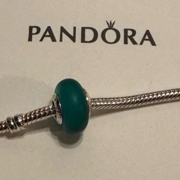 Pandora Glass Bead Charm Matte - Picture 3 of 5